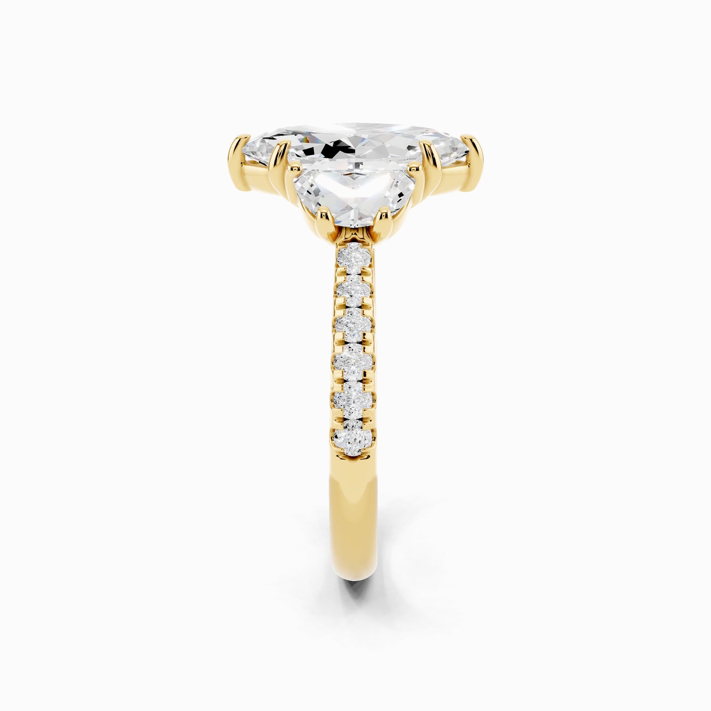 Zyla Marquise Cut Engagement Ring