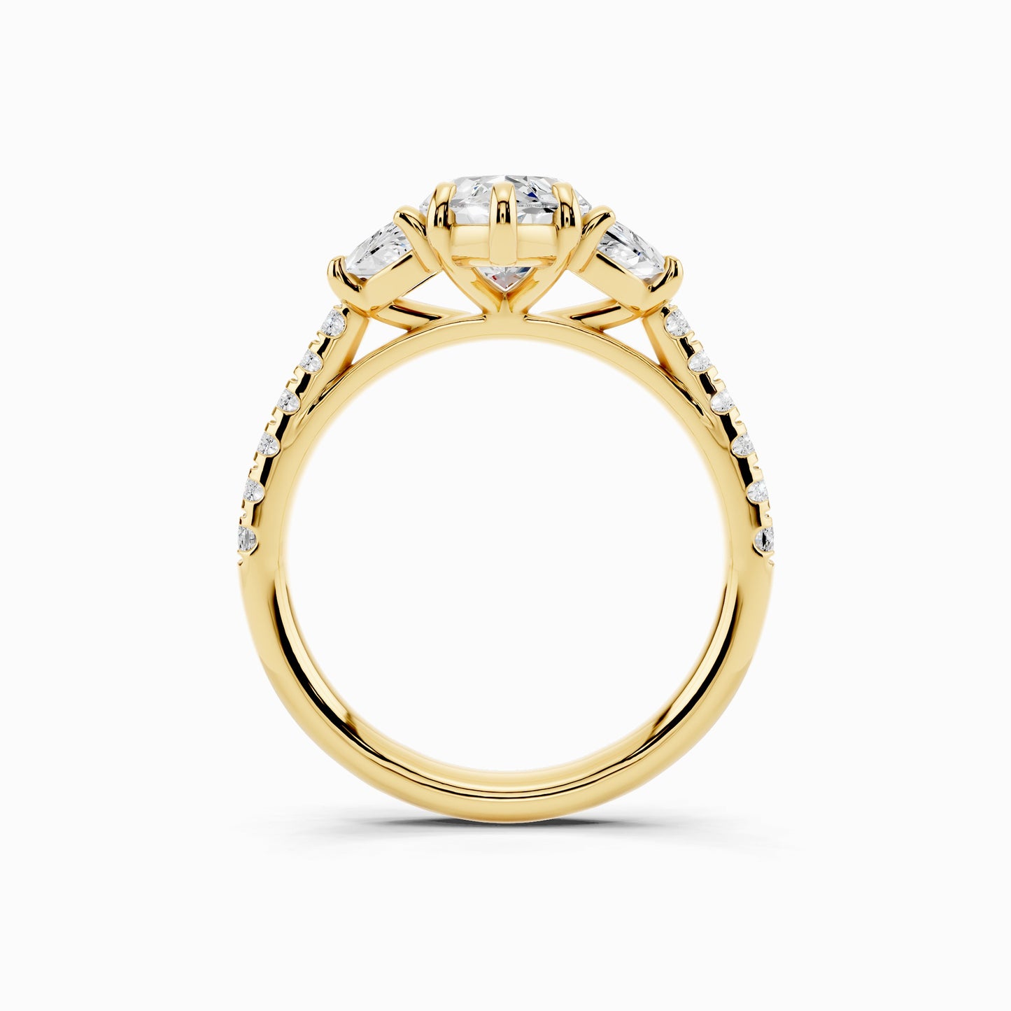 Zyla Marquise Cut Engagement Ring