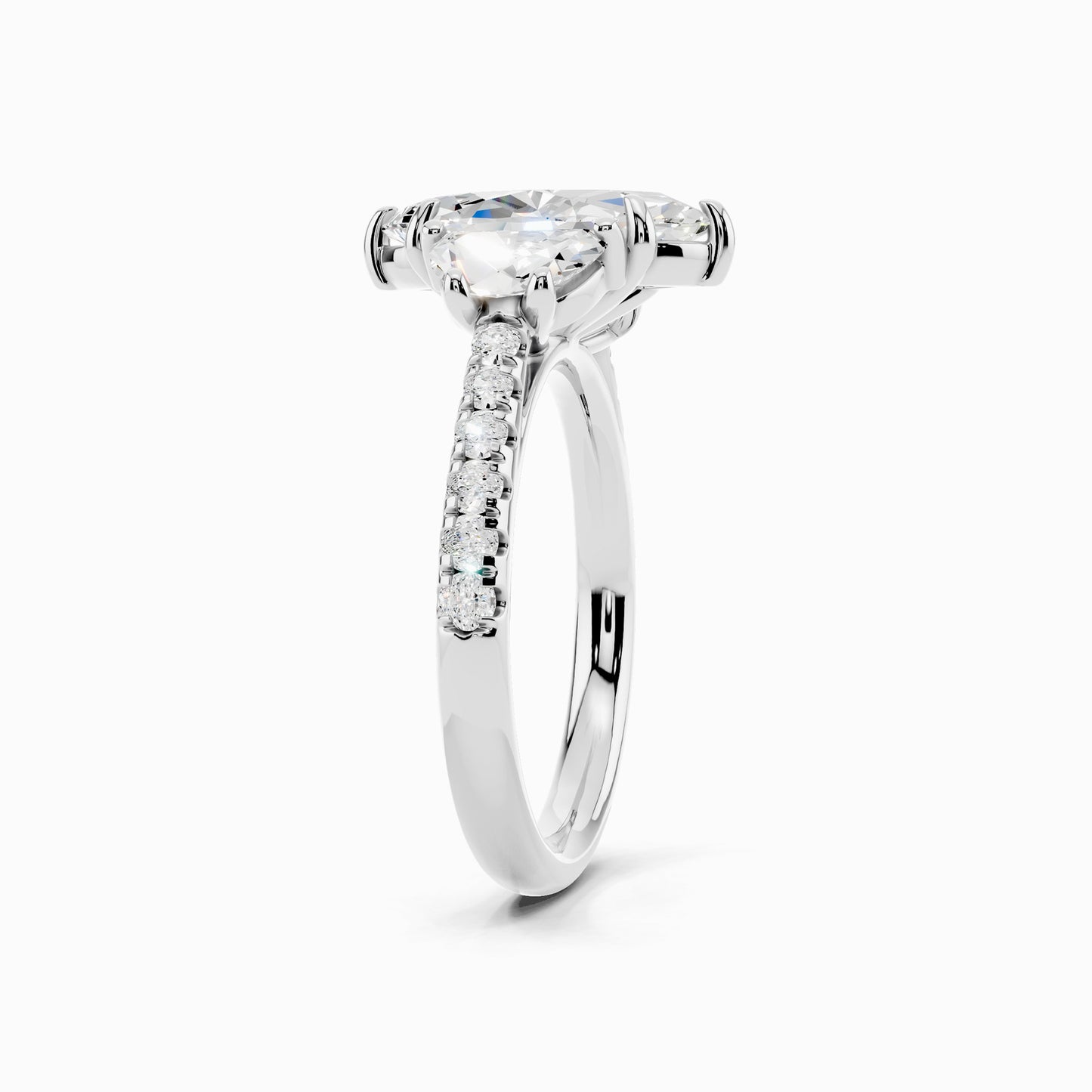 Zyla Marquise Cut Engagement Ring