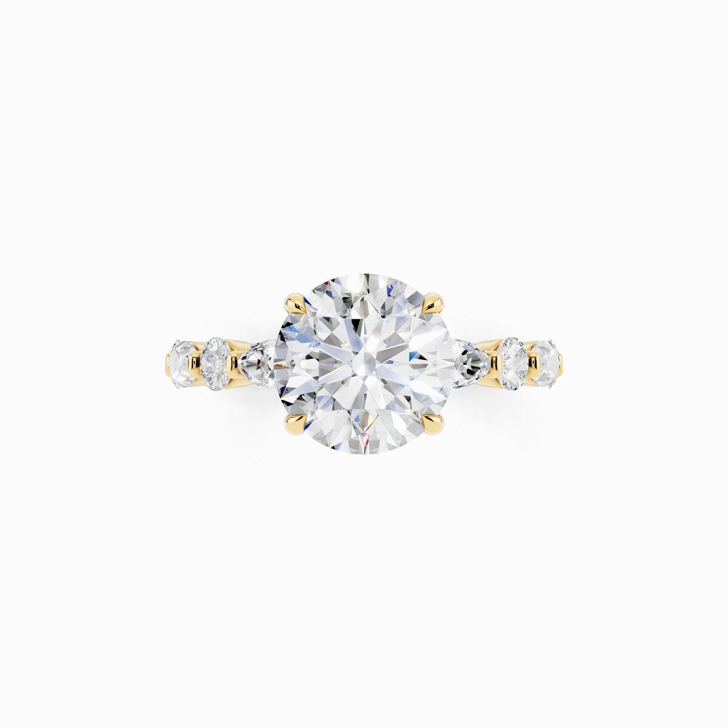 Sira Round Cut Engagement Ring