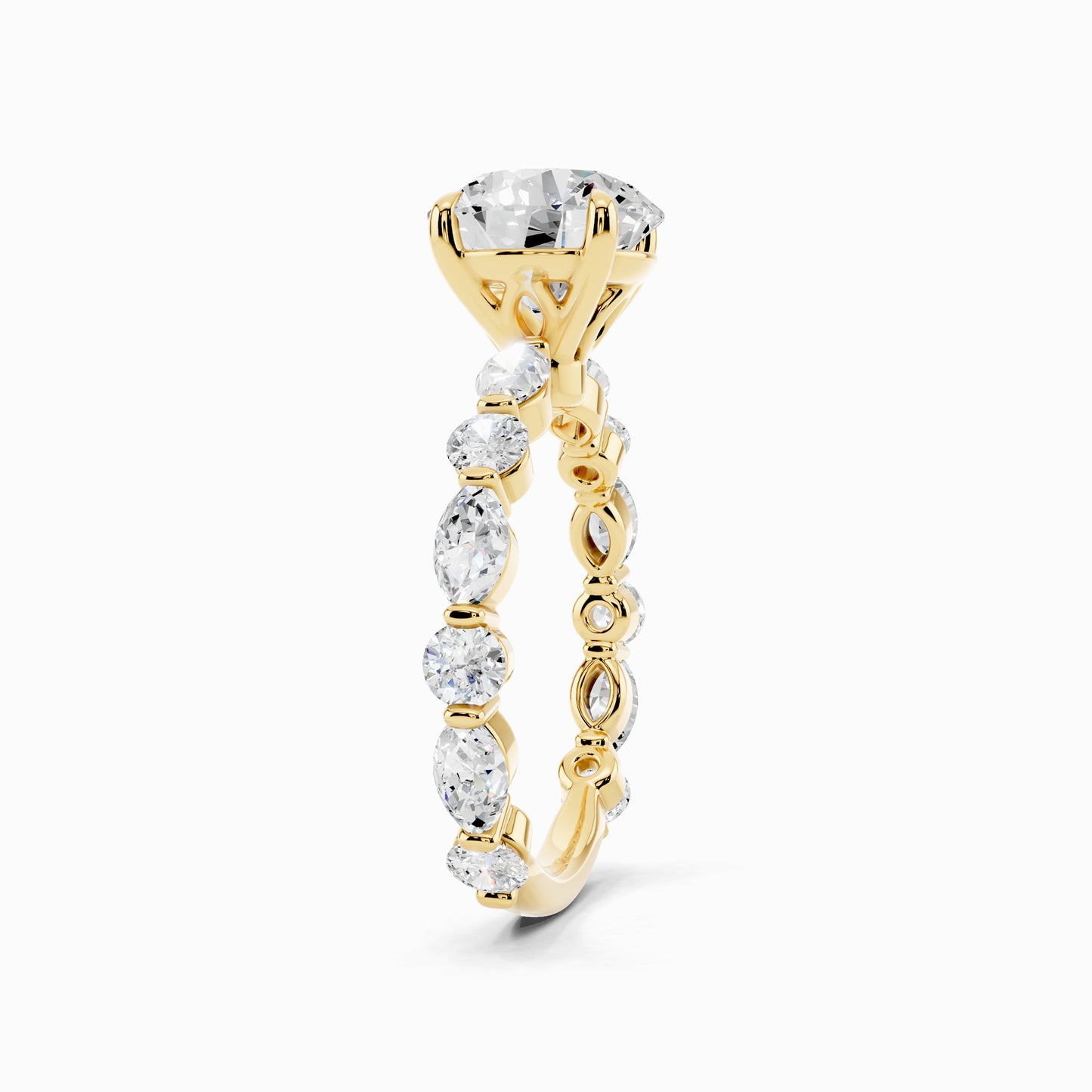 Sira Round Cut Engagement Ring