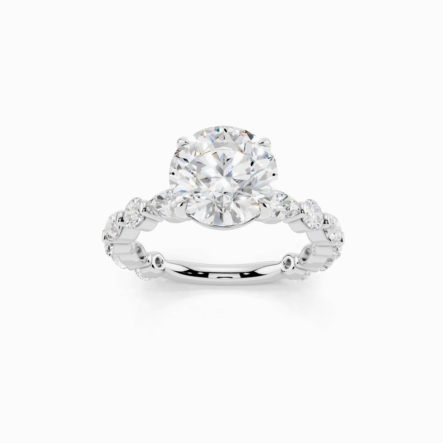 Sira Round Cut Engagement Ring
