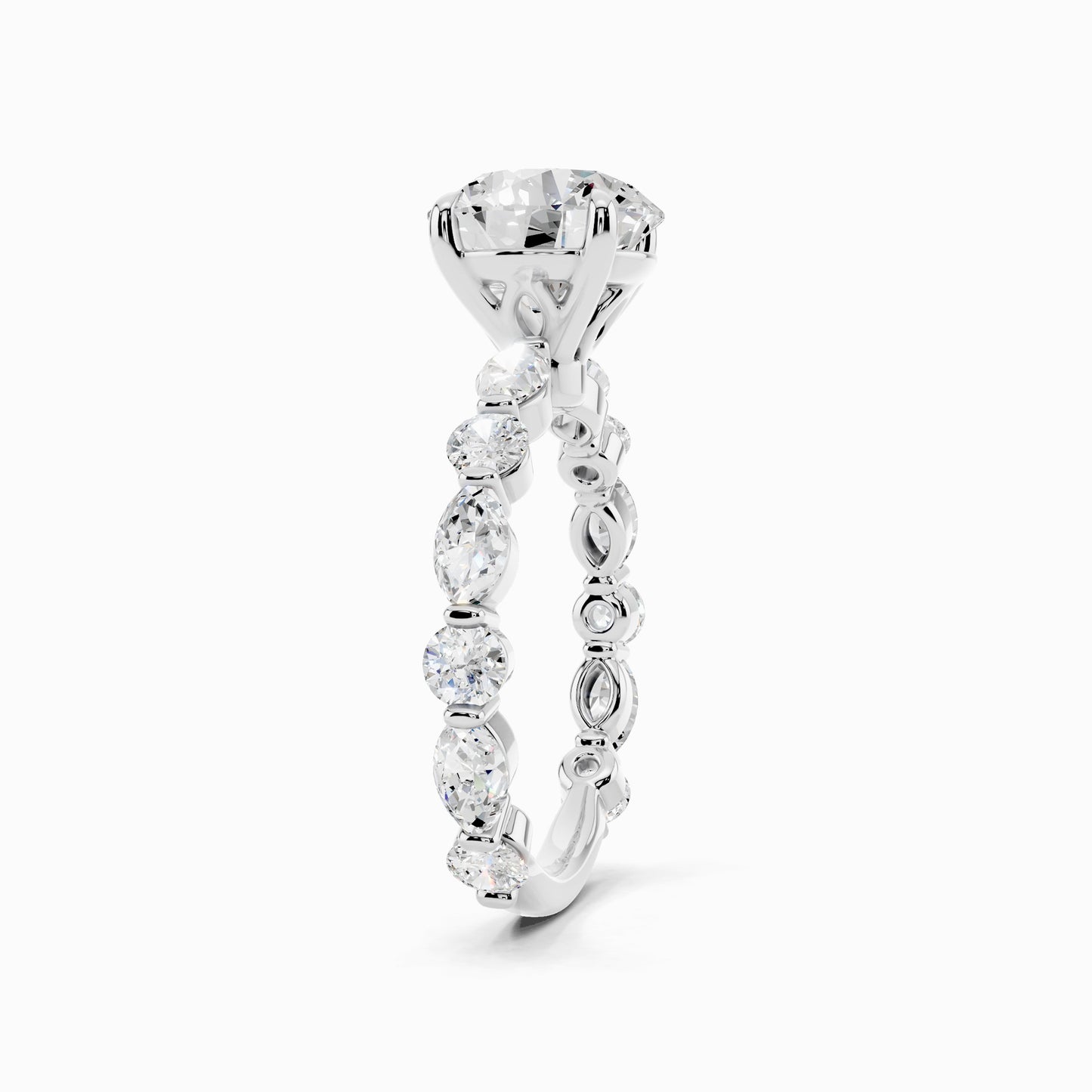 Sira Round Cut Engagement Ring
