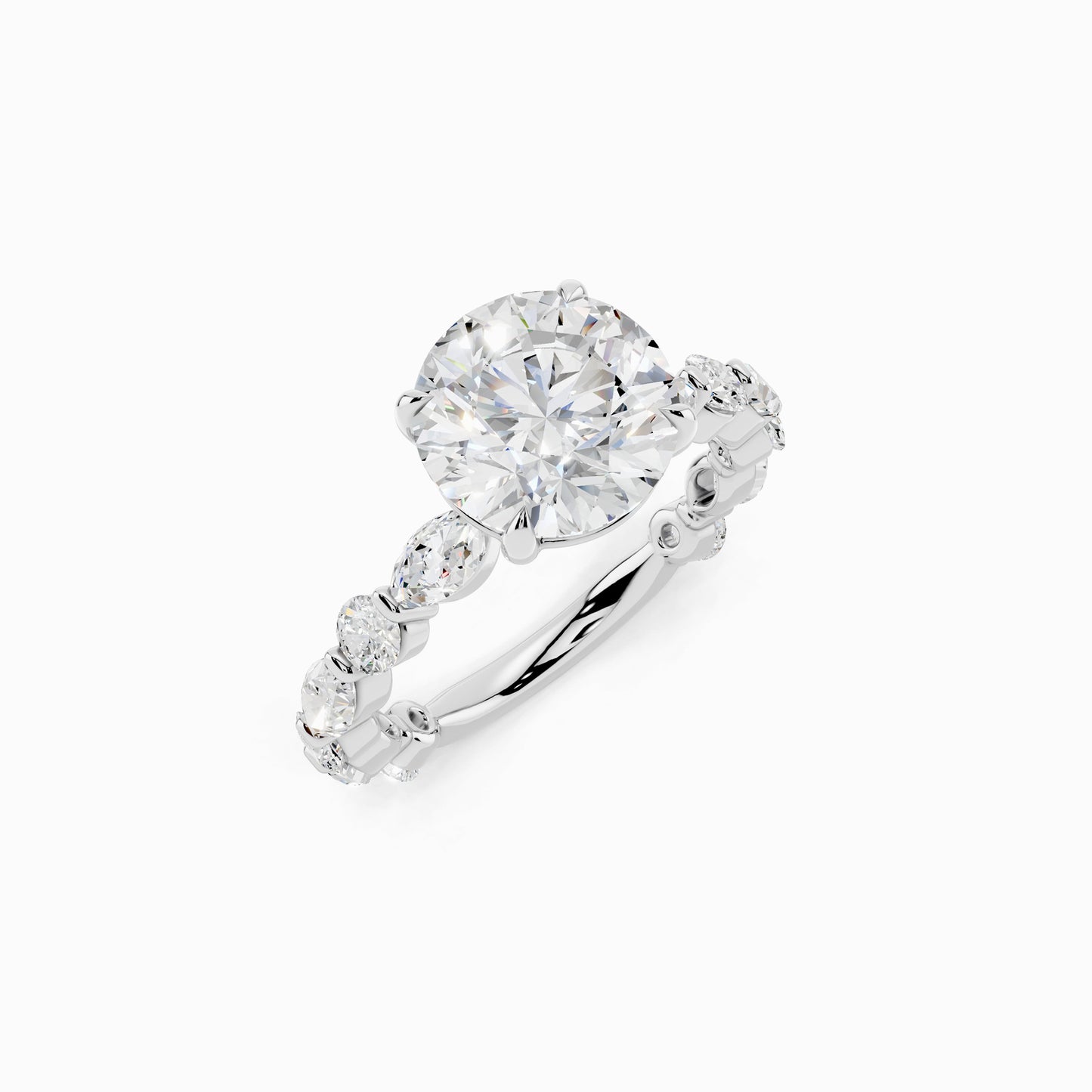 Sira Round Cut Engagement Ring