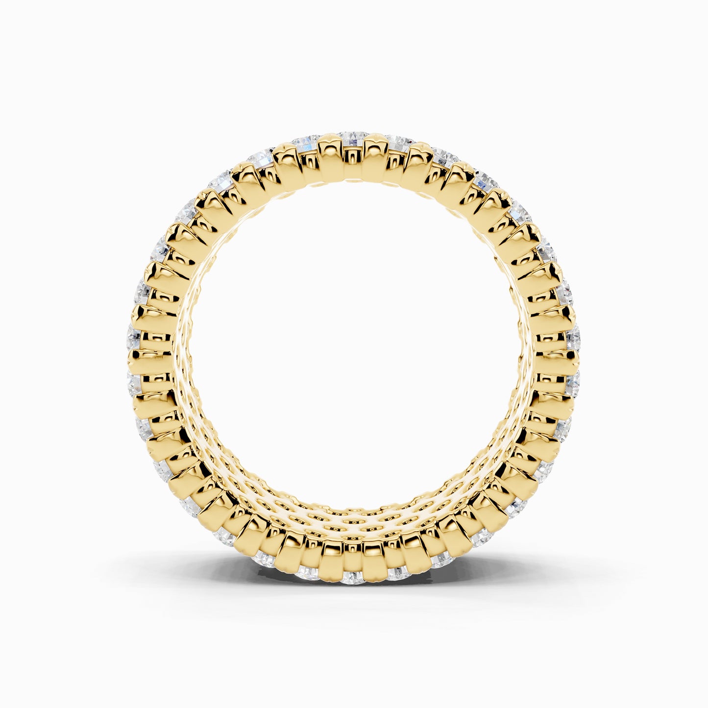 Magnolia Grace Round Cut Eternity Wedding Ring