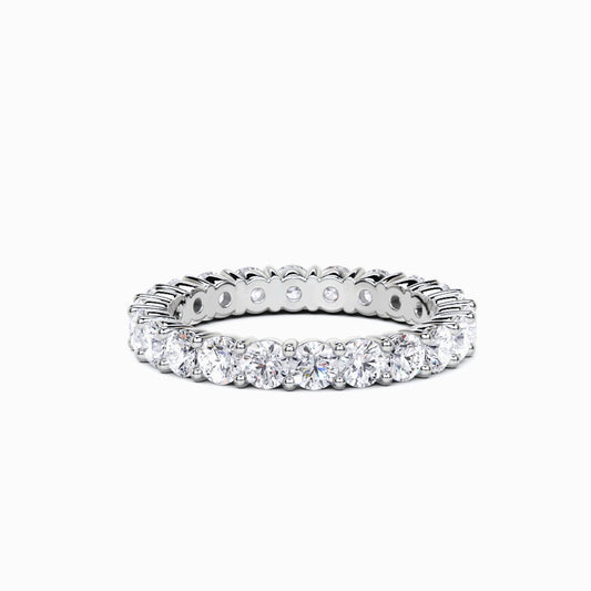 Roselle Eternity Round Cut Wedding Ring