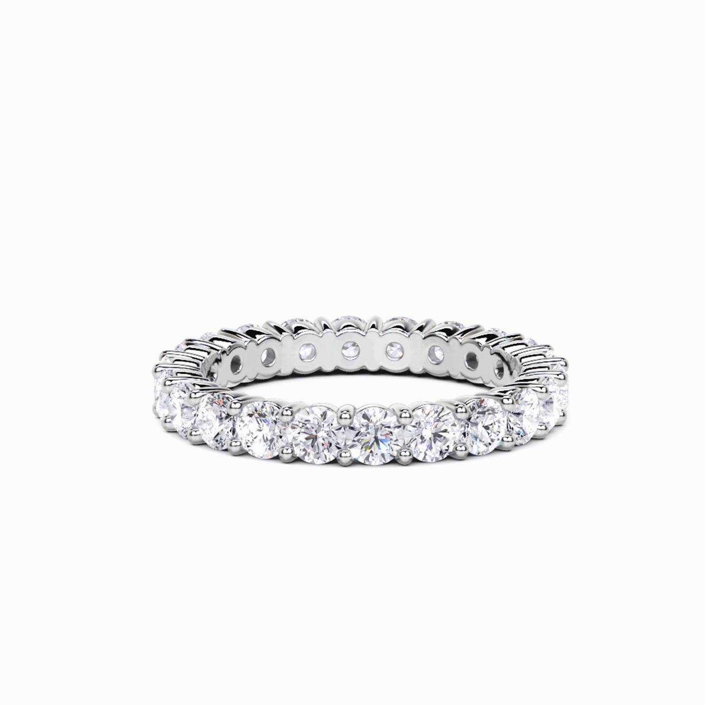 Roselle Eternity 2.20 Carat Round Cut Wedding Ring