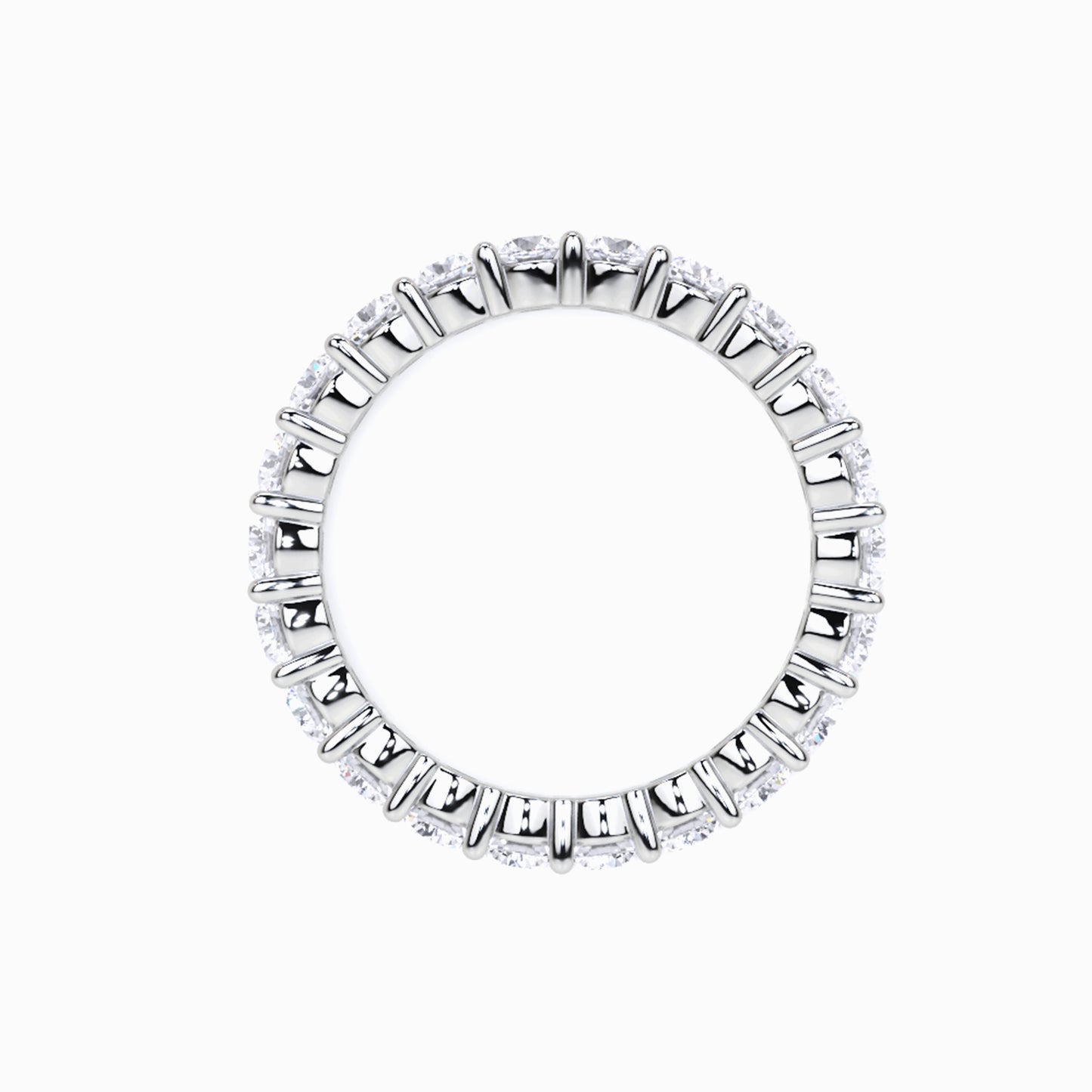 Roselle Eternity 2.20 Carat Round Cut Wedding Ring