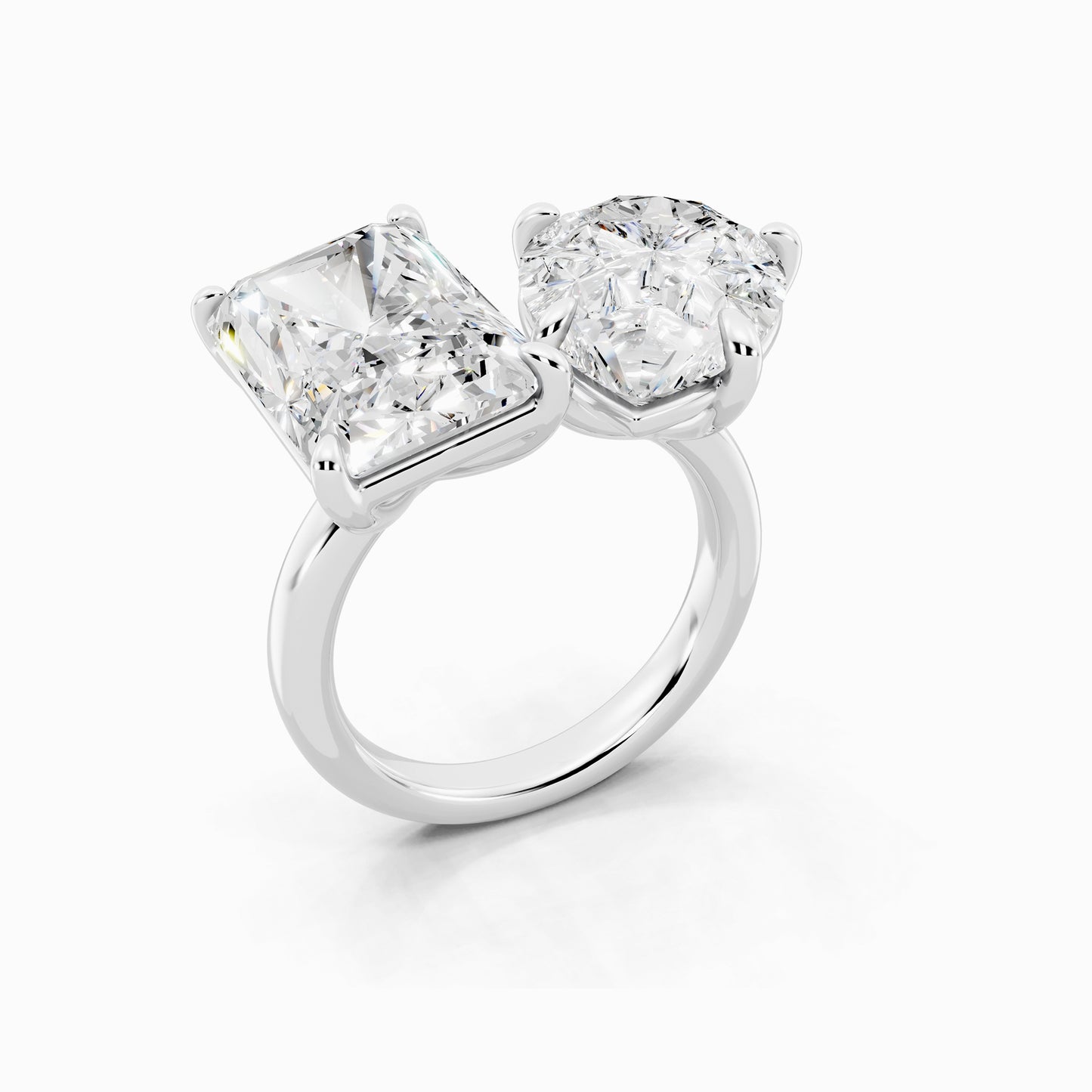 Linaria Toi Et Moi Engagement Ring