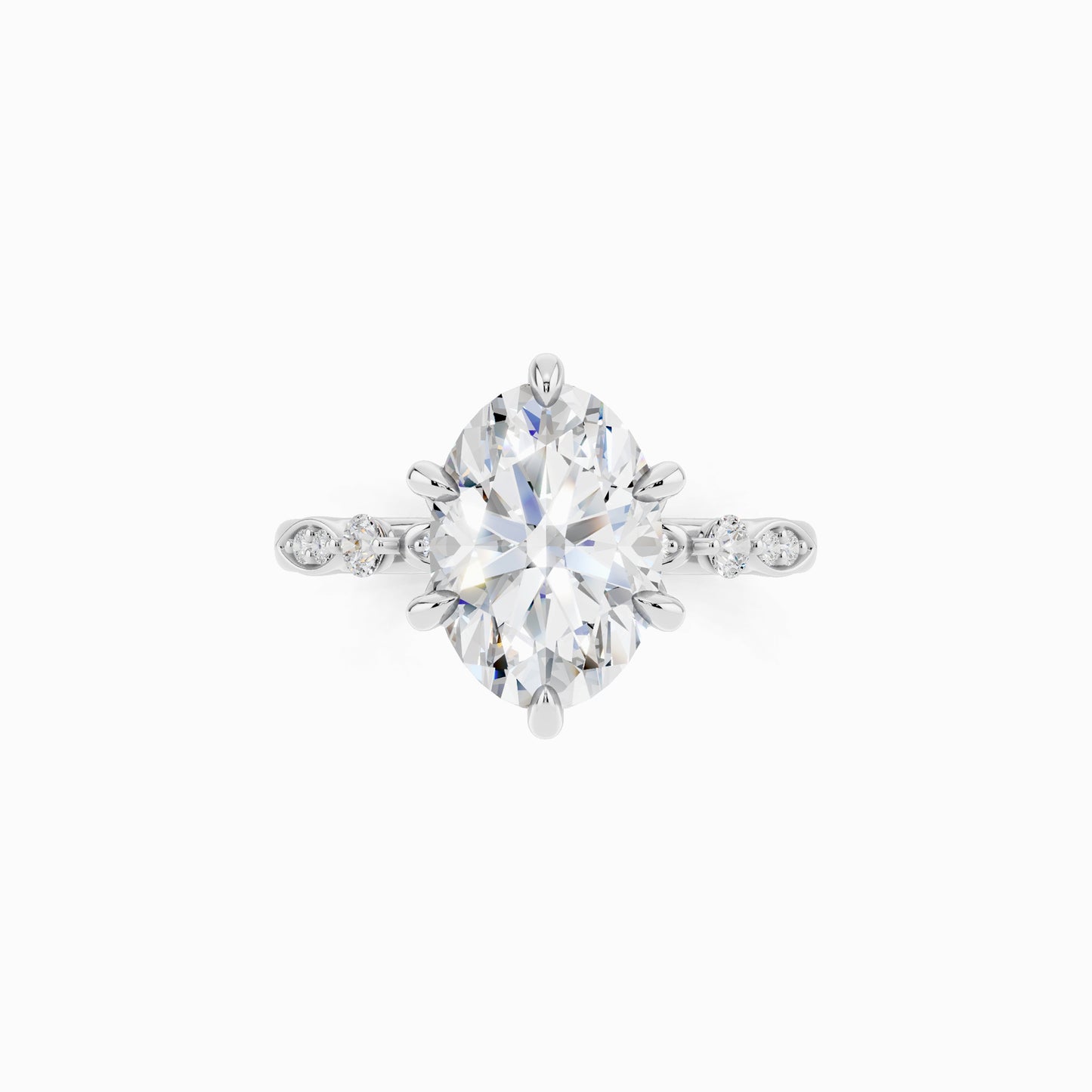 Daphne Oval Cut Engagement Ring