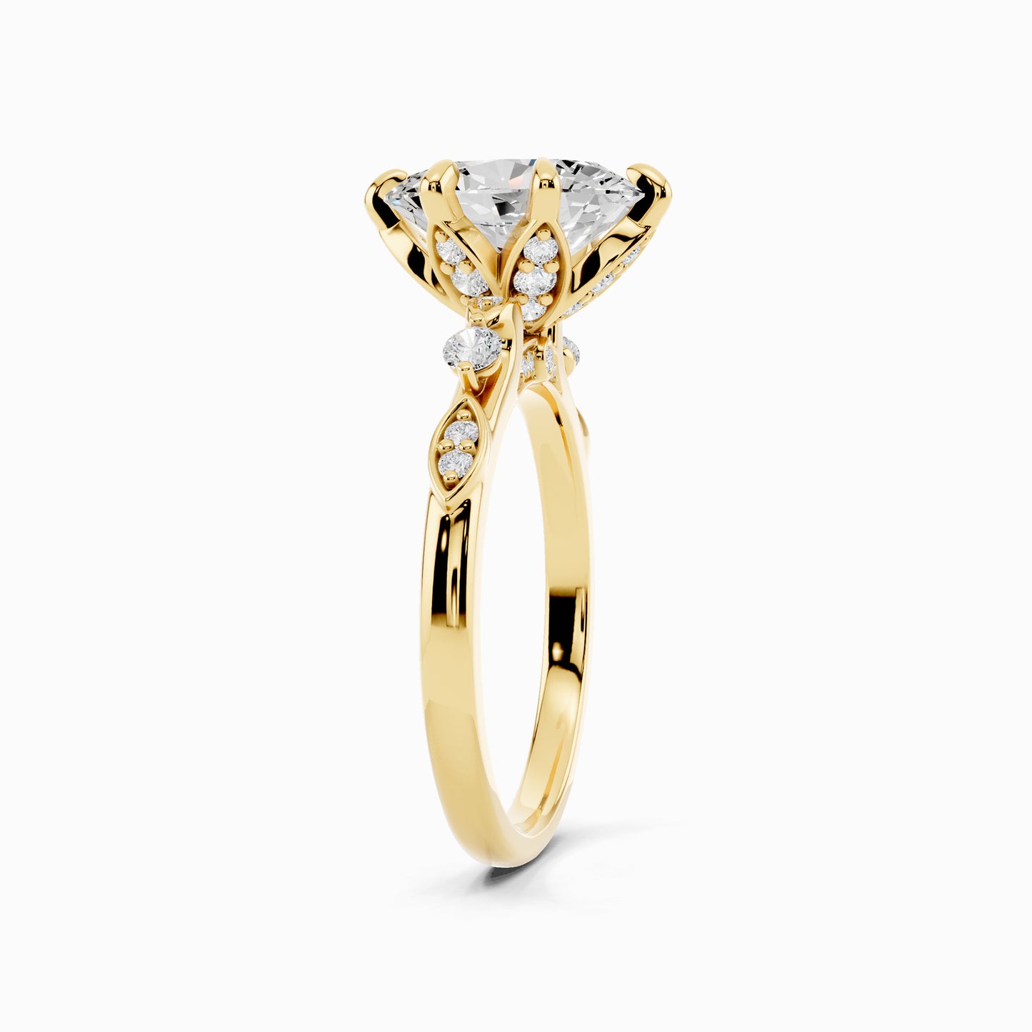 Daphne Oval Cut Engagement Ring