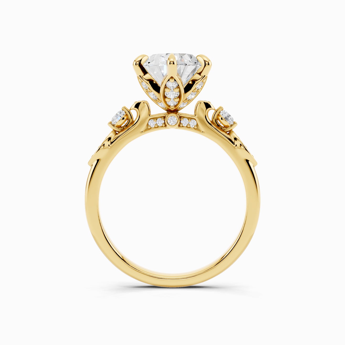 Daphne Oval Cut Engagement Ring