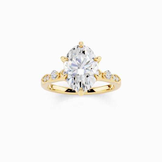 Daphne Oval Cut Engagement Ring