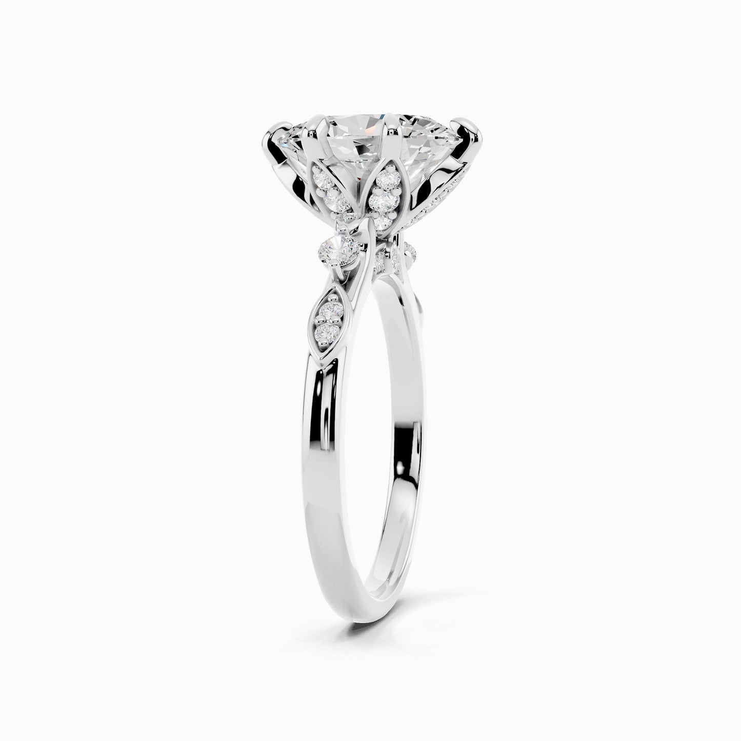 Daphne Oval Cut Engagement Ring