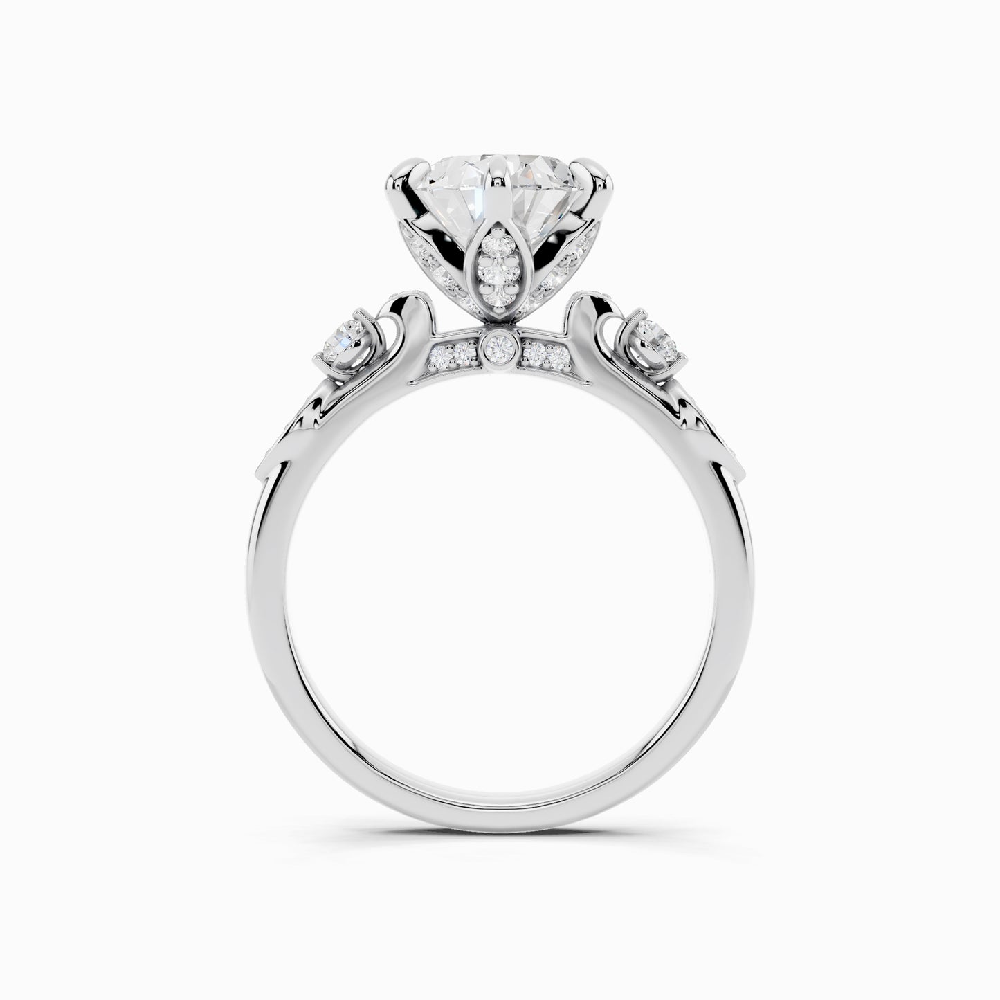 Daphne Oval Cut Engagement Ring