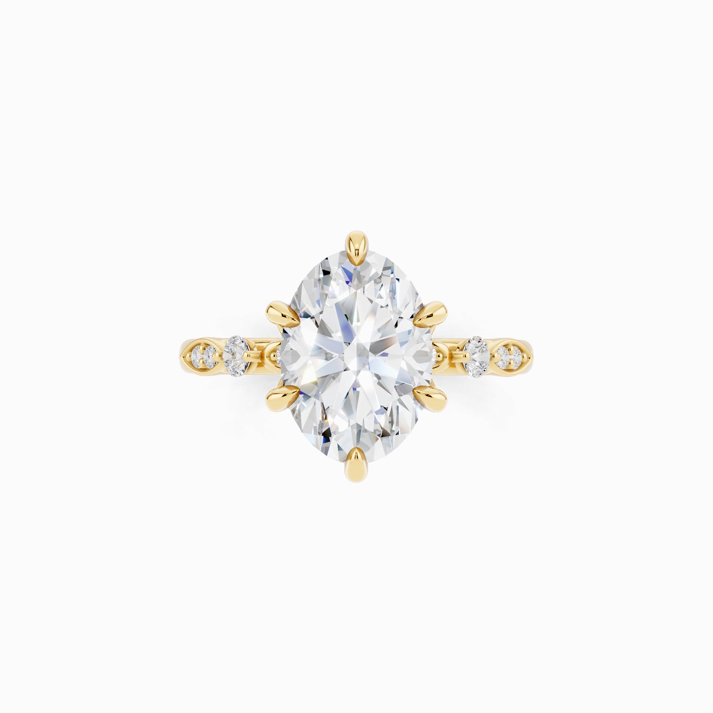 Daphne Oval Cut Engagement Ring