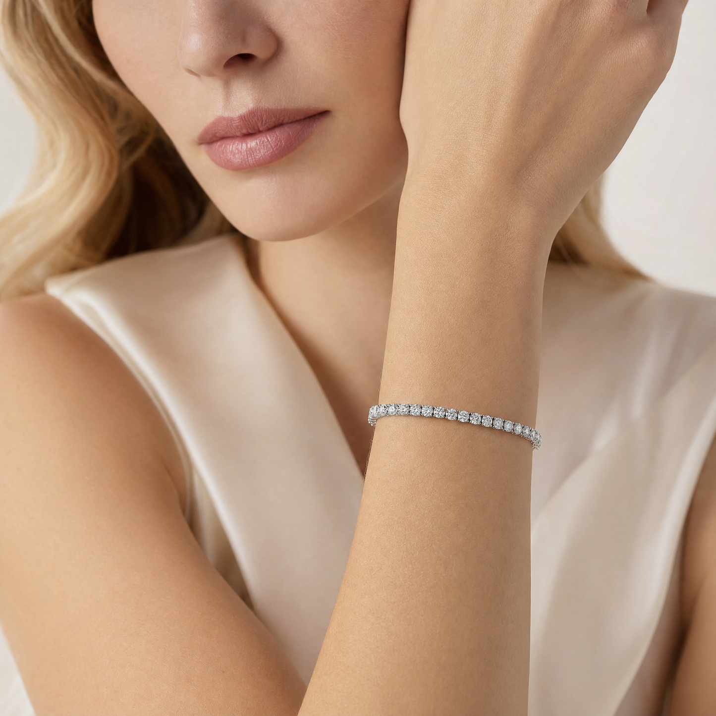 Aurelia Diamond Tennis Bracelet